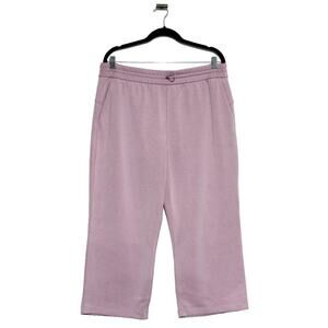Lululemon Softstreme High-Rise Straight-Leg Cropped Pant in Pink Peony Size 14